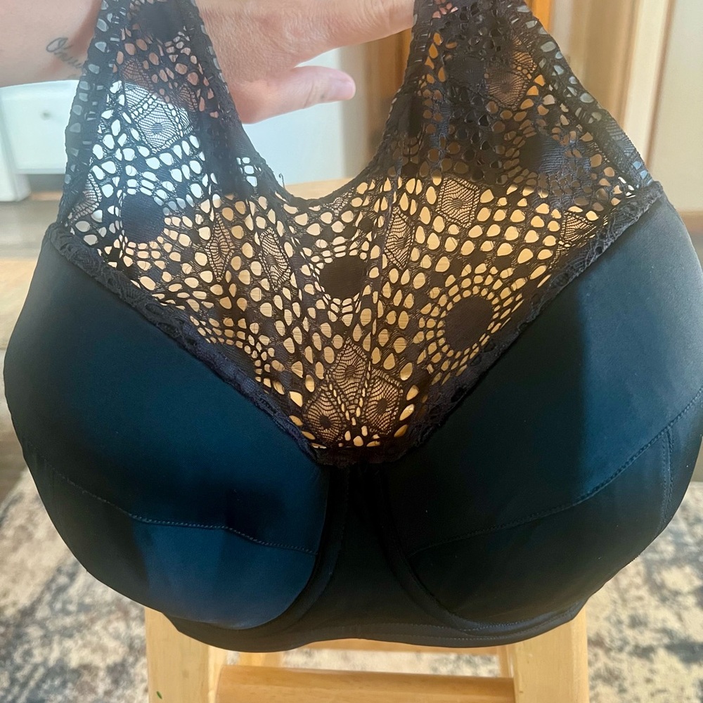 Black underwire high waisted bikini for my lovely large chested ladies!